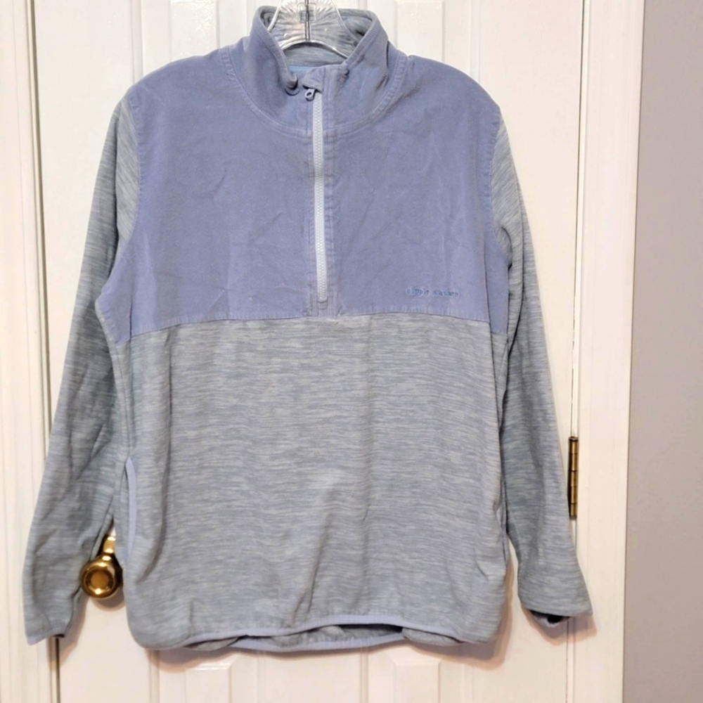 SIMPLY SOUTHERN- Women’s 1/4 Zip Fleece & Corduroy Jacket - Purple - Size Large